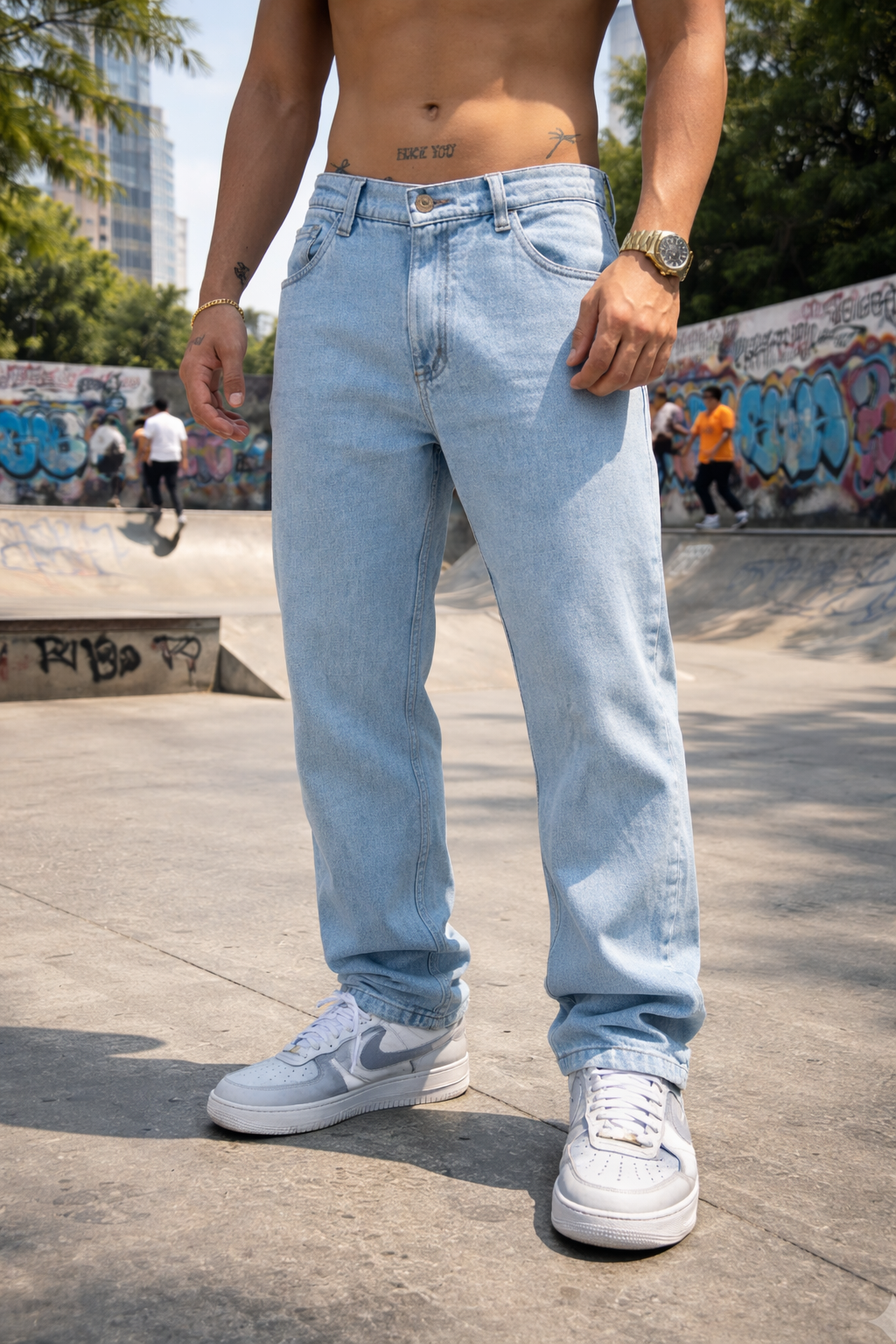 Jeans oversize clasicos